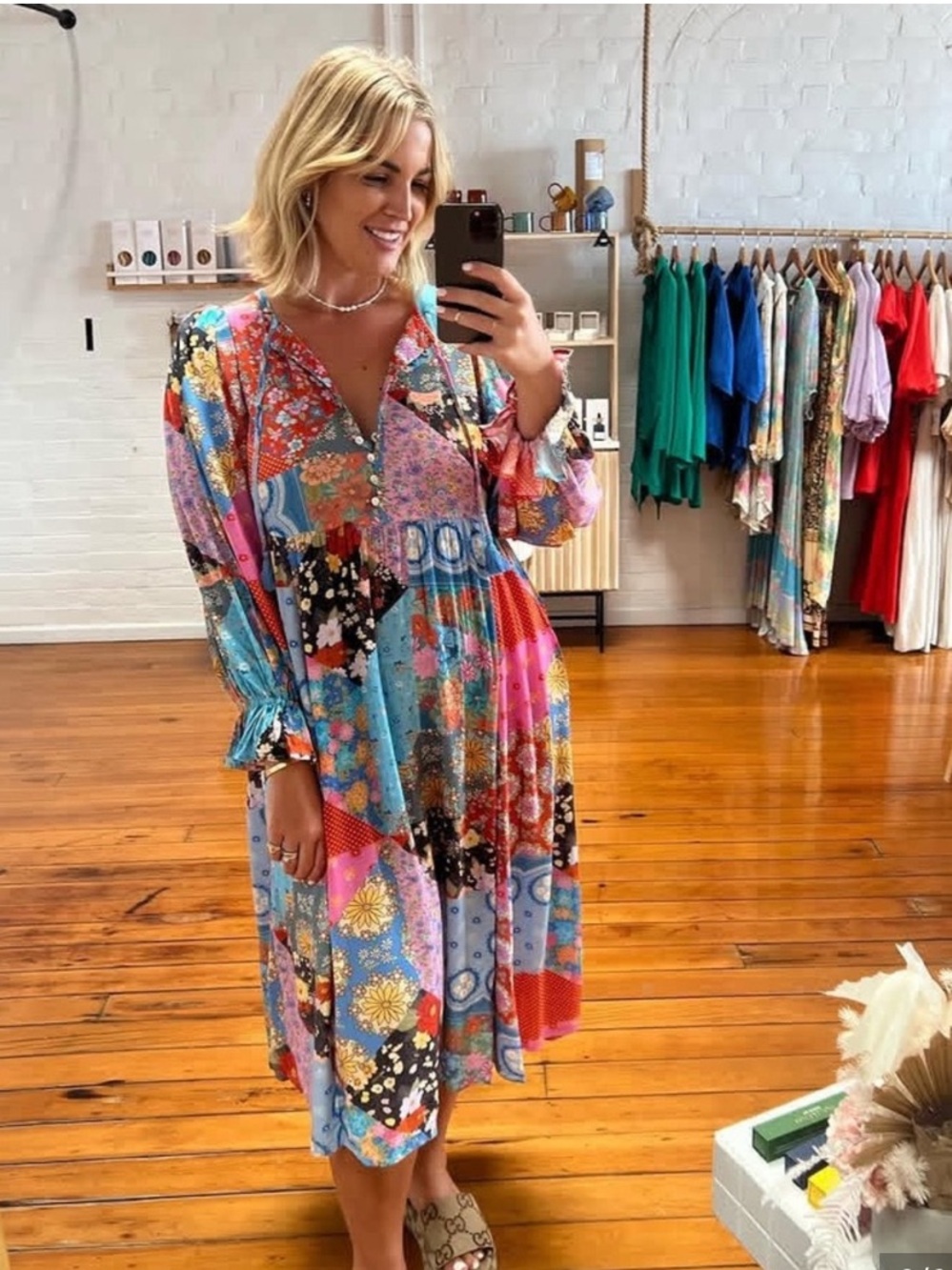 Spell Cha cha midi dress